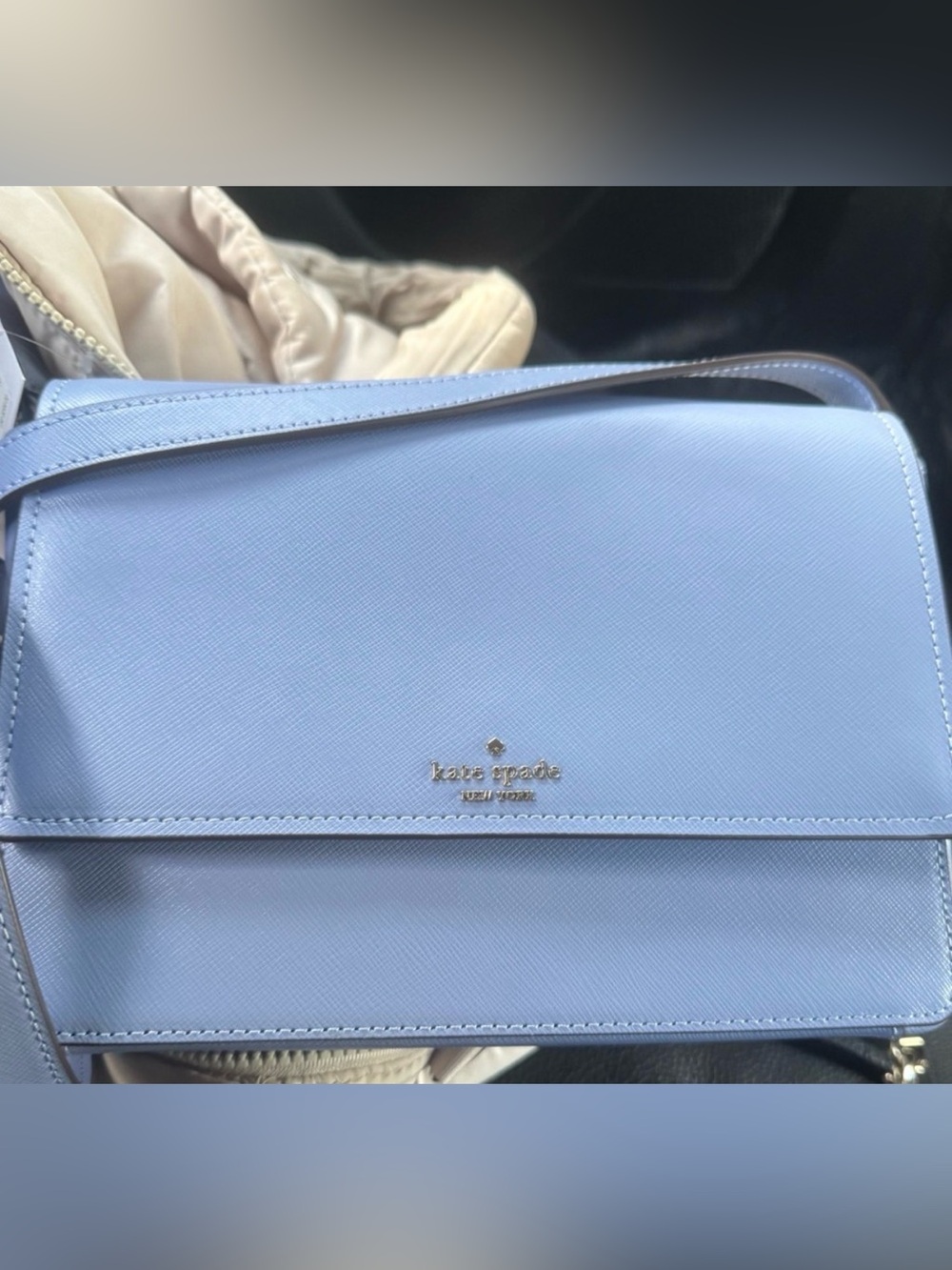 kate spade lavender blue crossbody bag